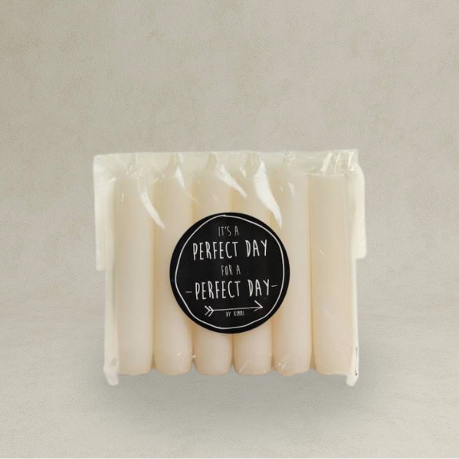 Kaarsen set 6 Vanilla